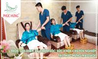 Trọn gói dịch vụ chăm sóc sức khỏe chuyên nghiệp tại Phúc Hưng Massage