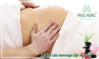 Lợi ích của massage cho mẹ bầu